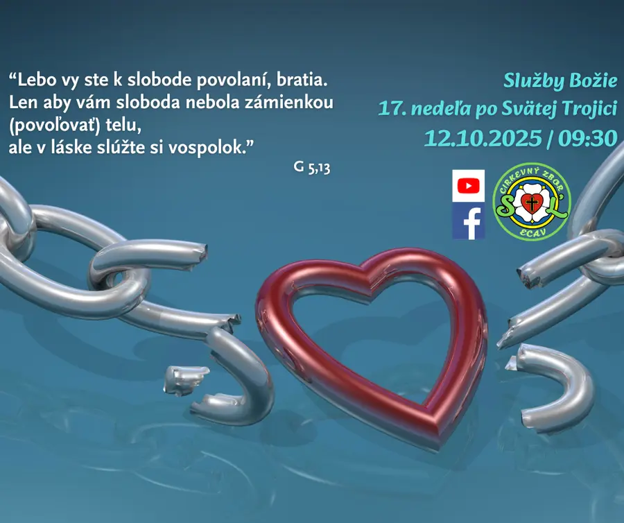 SLUŽBY BOŽIE│17. NEDEĽA PO SVÄTEJ TROJICI│12.10.2025