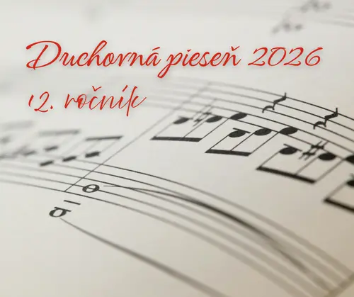 Duchovná pieseň 2026 - súťaž
