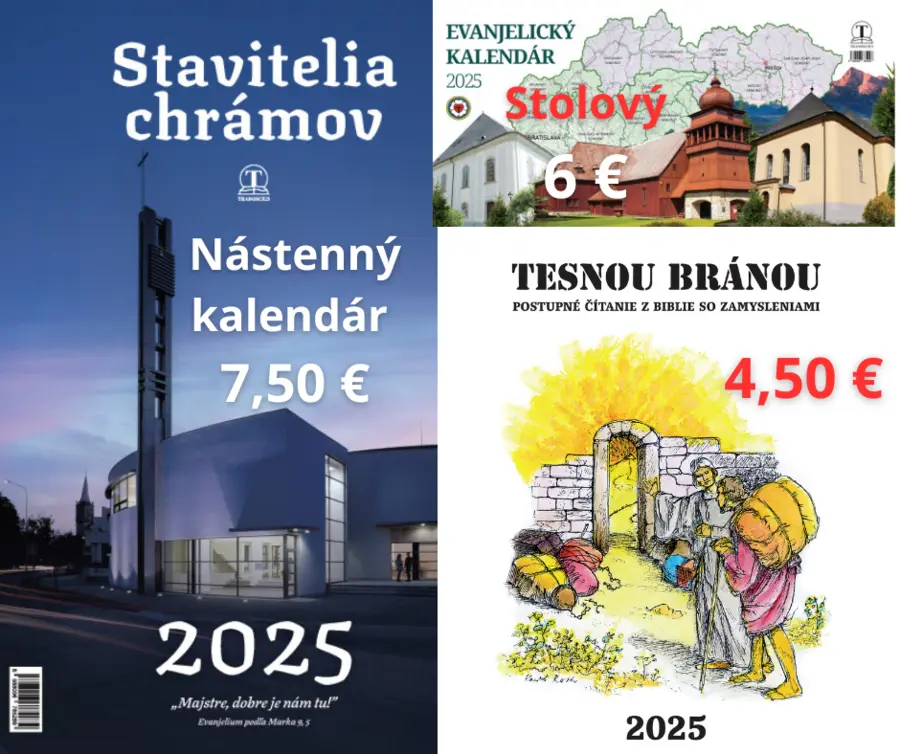 Kalenádre na r. 2025 - Tesnou bránou