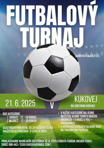 Futbalový turnaj ŠZS