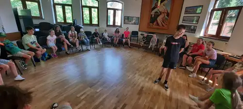 1. deň detského tábora 