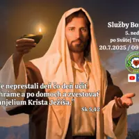 SLUŽBY BOŽIE │5. NEDEĽA PO SVÄTEJ TROJICI│20.7.2025
