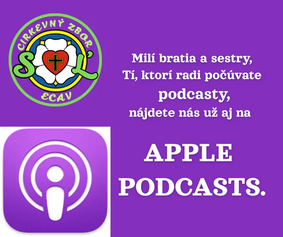 CZ aj na APPLE PODCAST...