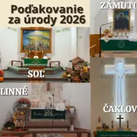 Poďakovanie za úrody zeme 2026