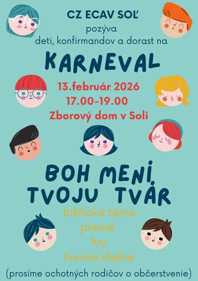 Pozývame na karneval 2026