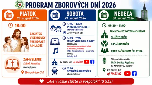 PROGRAM ZB. DNÍ 2026