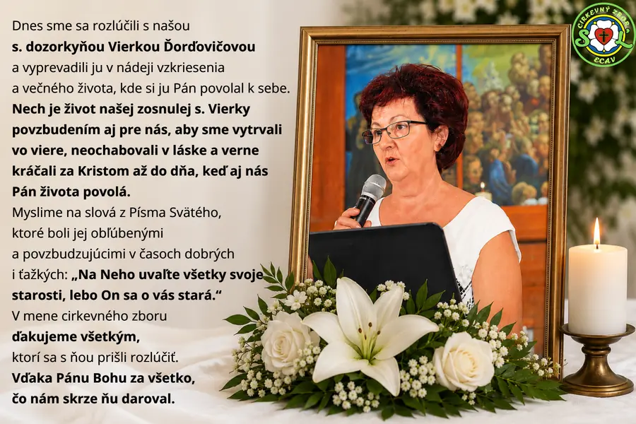 Rozlúčili sme sa so s. dozorkyňou...