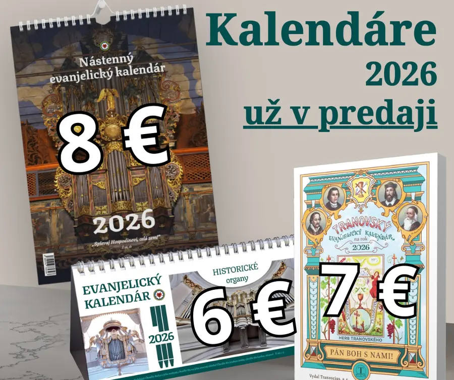 Kalendáre na r. 2026