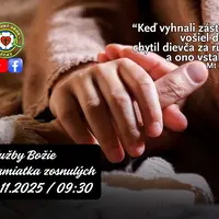 SLUŽBY BOŽIE│PAMIATKA ZOSNULÝCH│2.11.2025 