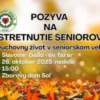 POZVANIE PRE SENIOROV