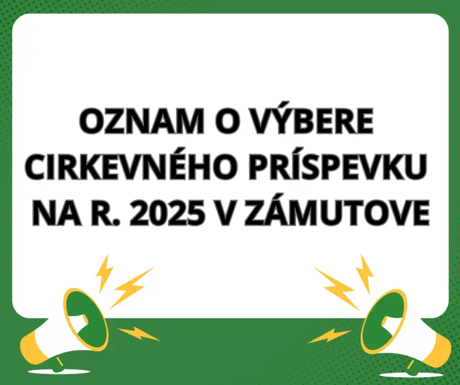 Výber CP v Zámutove